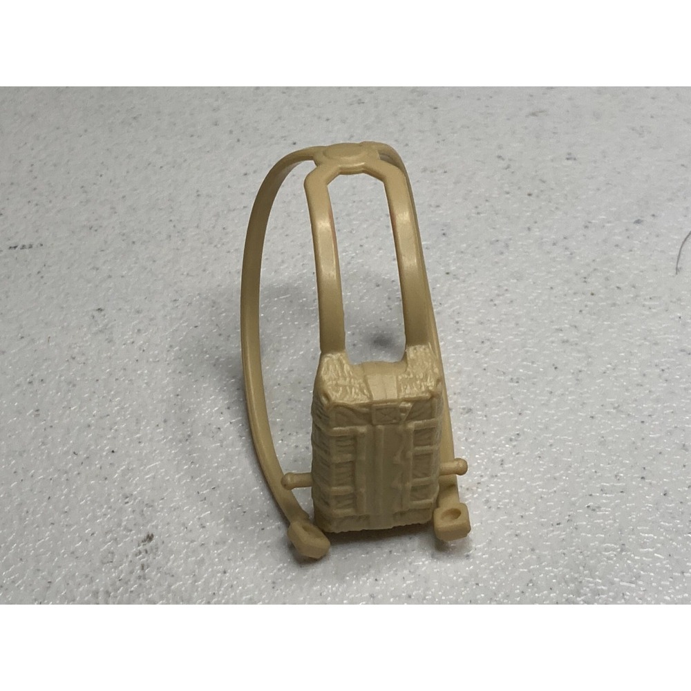 Vintage GI Joe 1987 Crazylegs Backpack Parachute Pack Original ARAH Part Hasbro